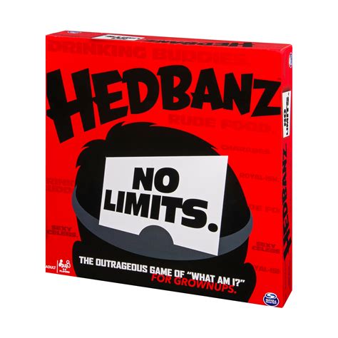 hedbanz adults|Hedbanz No Limits from Spin Master .